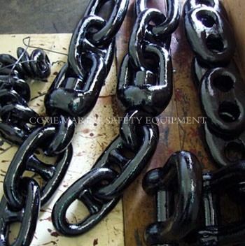 Marine High Tensile Offshore Mooring Stud Link Marine Ship Anchor Chains supplier