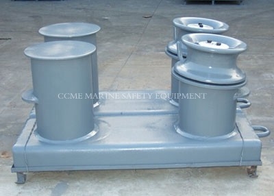 Welded Types Of Marine Ship Double Bitt Bollards supplier