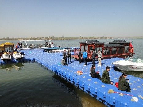 Marina Floating Dock Floating Pontoon Floating Bridge Jet Ski Floating Dock supplier