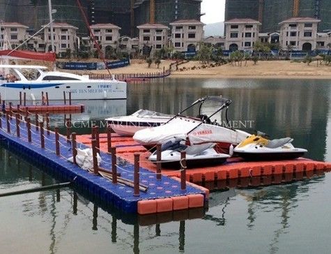 Marina Floating bridge Plastic Jet Ski Floating Dock pontoon cube supplier