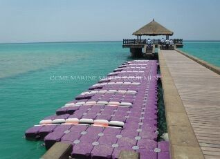 HDPE Floating Pontoon Floating Platform Floating bridge Floating house supplier