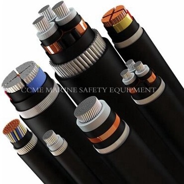 Ship Multicore PU PUR Sheathed Steel Wire Armoured offshore Marine Cables supplier