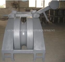 Marine Bollard Bollard  Fairlead Horizontal Roller Marine Chock supplier