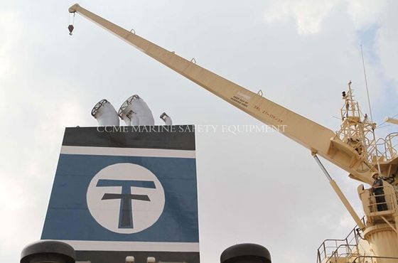 Marine Crane Marine Electric Hydraulic Davit Crane supplier