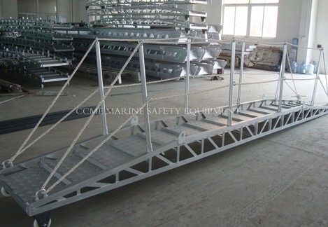 Marine Embarkation Ladder Marine Alloy Wharf Ladders Gangway Ladders supplier