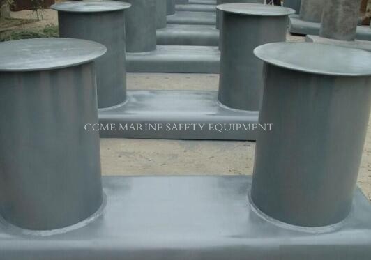 Welded Types Of Marine Ship Double Bitt Bollards supplier