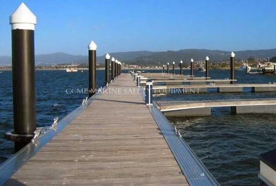 Yacht Marina Floating Pontoon Plastic Pontoon Floater Floating bridge supplier