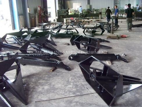 Stockless Anchor Marine Hall Anchors supplier