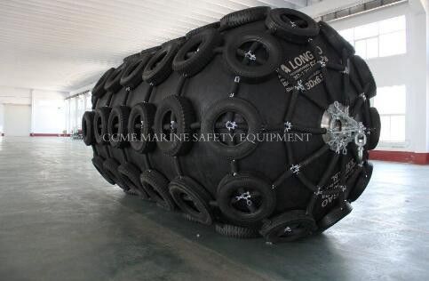 D4.5mxL12m Pneumatic Marine Rubber Fender Mooring Fender supplier