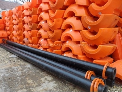 Floating Buoy PE Floating Ring Dredging Pipe Hose Floats supplier