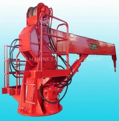 Stiff Boom Marine Crane Marine Fixed Boom Cranes supplier