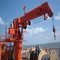 Offshore Hydraulic Telescopic Boom Marine Crane Marine Electric Hydraulic Davit Crane supplier
