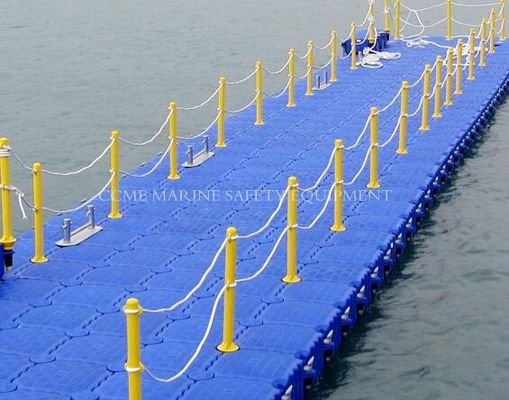 HDPE Floating Dock Plastic Pontoon Marina Floating pontoon floating bridge supplier