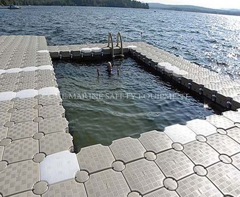 HDPE Floating Dock Plastic Pontoon Marina Floating pontoon floating bridge supplier