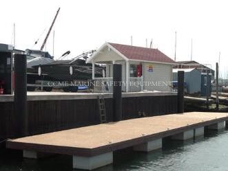 Floating pontoons floating dock with Aluminum frame Floating Dock pontoon Marina pontoon supplier