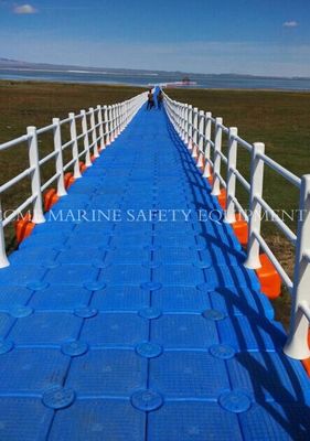 HDPE Floating Dock Plastic Pontoon Marina Floating pontoon floating bridge supplier