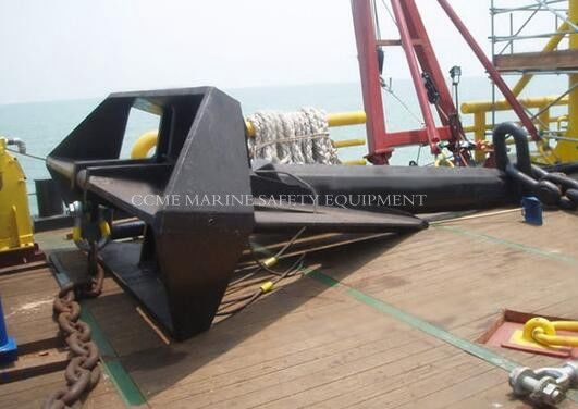 Hall Stockless Bower Anchors for Ship Marine Bower Anchor Mooring anchor supplier