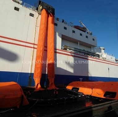 Ship Single And Double Chute Vertical Passage Marine Evacuation System supplier