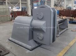 Rope Size 28mm To 64mm Swivel Fairlead Double Rollers supplier