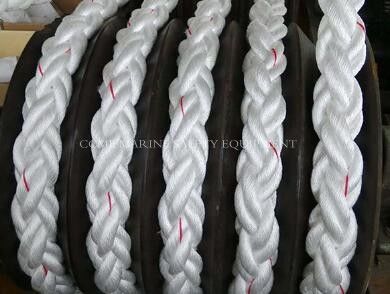 Marine Double Braid Rope Mooring Rope Nylon Rope Marine Rope supplier