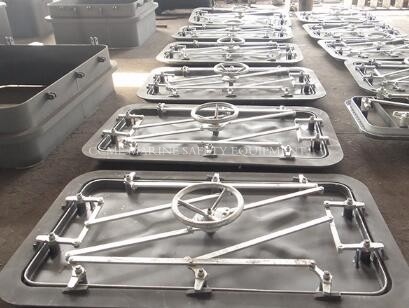 Marine Door Spray-Tight Single-leaf Aluminum Doors supplier