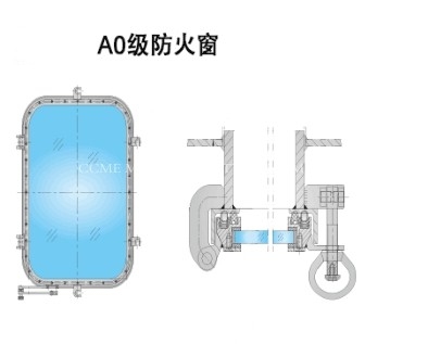 Marine Quick Action Single Leaf  Access Door Marine A60 Fireproof Watertight Doors supplier