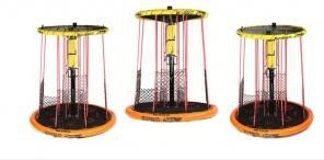 Nylon Net Personnel Transferring Basket Oil Platform supplier