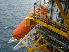 Marine Free Fall Boats Totally Enclosed Life Boat Lifeboats supplier