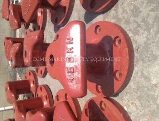 Marine Mooring Tee Head Type Bollards With Anchor Bolts supplier