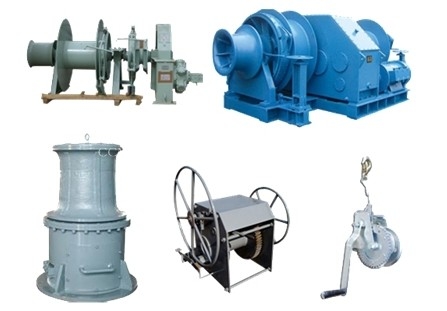 Marine Deck Equipment Winch Windlass Marine Crane Rudder and Steering Gear
